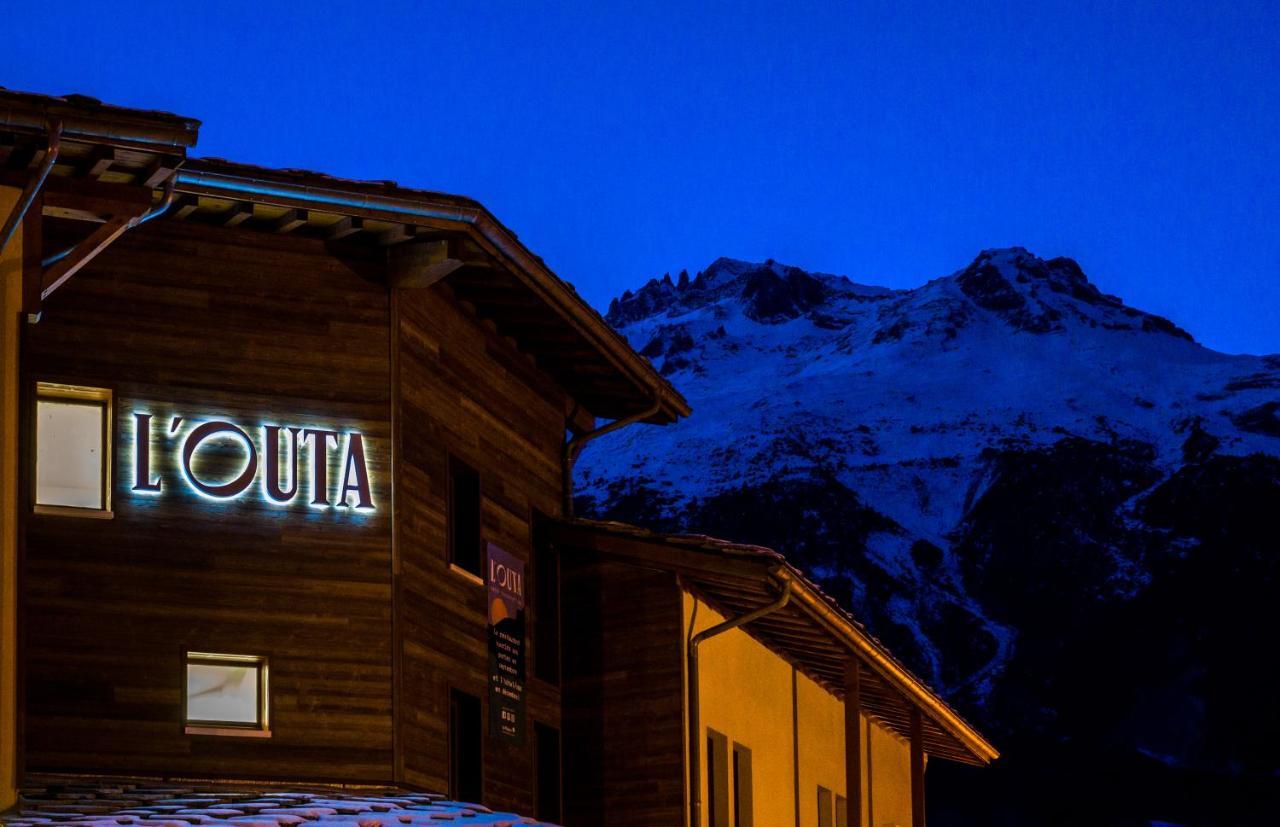 L'Outa Hotel Restaurant Termignon Dış mekan fotoğraf